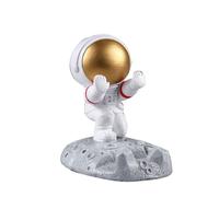 Soporte para teléfono con diseño creativo de astronauta, inspiración de diseño única para tu escritorio o decoración del hogar, soporte