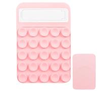 Soporte para teléfono con : domina la creación de contenido, accesorio de pared magnético de doble cara, barra de espejo sin residuos + compatibilidad con estuche universal, polímero antidesliz