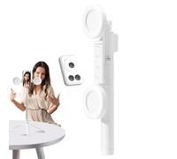 Soporte para teléfono con imagen de video - Trípode para teléfono selfie, soporte para teléfono móvil alto | Trípode multifuncional para teléfono móvil, trípode para selfies extensible con mandos a