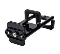 Soporte para teléfono con trípode de ancho ajustable, soporte universal para tablet que garantiza un bloqueo seguro para dispositivos móviles.