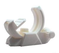 Soporte para teléfono construido con sistema de engranaje de espiga para un ajuste manual suave y una fuerza de sujeción consistente (blanco A)