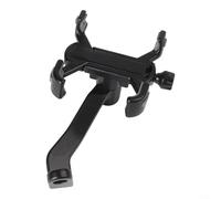 Soporte para teléfono de bicicleta de aleación de aluminio de 4 garras, rotación de 360° para bicicletas de carretera y montaña, motocicletas, ajustable para teléfonos de 5,8 a 9,6 cm (espejo