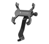 Soporte para teléfono de bicicleta, diseño de 4 garras - Soporte de teléfono giratorio de 360 grados ajustable para smartphone de 2.3 a 3.7 pulgadas de ancho, accesorios de motocicleta