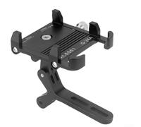 Soporte para teléfono de bicicleta para bicicletas de carretera con pernos de instalación para teléfonos inteligentes de 4.7 a 7 pulgadas, función completa (A: 90 grados)