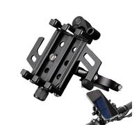Soporte Para Teléfono De Bicicleta Porta Smartphone Para Ciclismo | Agarre Antivibraciones Para Teléfono De Bicicleta Para Montaña Carretera Urbano Touring Camping Commuting Scooter Viaje