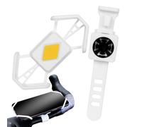 Soporte para teléfono de bicicleta - Soporte para clip de silicona a prueba de golpes, soporte para manillar seguro | Soporte para bicicleta ajustable para hombre mujer niño, fácil de montar para