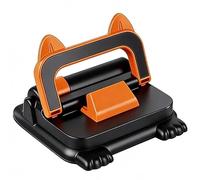 Soporte para teléfono de coche 2 en 1 y señal de estacionamiento temporal | Placa de ABS para montaje automático para salpicadero, pantalla oculta rápida con un solo clic, horizontal estable y