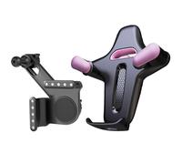 Soporte Para Teléfono De Coche | Base Giratoria De 360 Grados | Soporte De Teléfono Para Navegación En Pantalla De Auto | Para Automóvil Sedán Camioneta Pickup Scooter SUV Viajes Carretera Rutas Diari