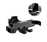 Soporte para teléfono de coche con gravedad, soporte ergonómico universal, bloqueo automático para dispositivos de 4 a 10 pulgadas, ajustable 360