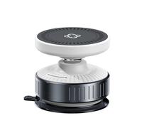 Soporte para teléfono de coche con potentes imanes y ventosas, compatible con un fácil almacenamiento y una experiencia de conducción segura.