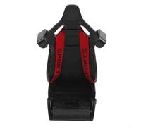 Soporte para teléfono de coche estilo de carreras que se monta en la salida de aire con mecanismo de abrazadera resistente y ajuste completo de 360 grados (rojo)