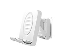 Soporte para teléfono de ducha, soporte ajustable para smartphone montado en la pared, soporte de manos impermeable, rotación de 360° con respaldo adhesivo fuerte, diseño elegante, , ideal para