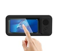 Soporte para teléfono de Ducha,Trípode Giratorio de 360 Grados con Altavoz | Cubierta del teléfono de Ducha,para una Calidad de Sonido Mejorada baño Espejo bañera Auto Dashboard