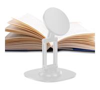 Soporte para teléfono de escritorio, portátil, magnético, soporte para teléfono - Altura ajustable plegable soporte giratorio 360° para smartphone y tablet