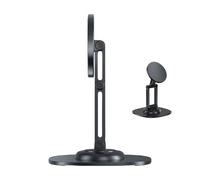 Soporte para teléfono de escritorio - Soporte magnético portátil para teléfono | Altura ajustable plegable soporte giratorio 360° para smartphone y tablet