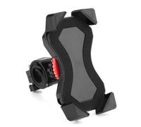 Soporte para teléfono de manillar para bicicleta, soporte universal para teléfono de motocicleta con diseño robusto y seguro, absorción de
