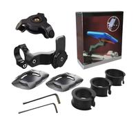 Soporte para teléfono de moto - Amortiguador de vibración compatible con smartphones universales, para manillar de bicicleta, patinette, quad, scooter, Twist & Lock