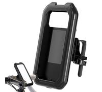 Soporte para teléfono de motocicleta impermeable | Soporte universal de rotación de 360° para teléfono de bicicleta | Soporte Phoone ultra estable mejorado | Soporte ajustable para teléfonos