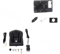 Soporte para teléfono de motocicleta Soporte de navegación para YAMAHA para TMAX para T-MAX 530 DX SX para T-max 560 Soporte de navegación para teléfono de motocicleta Soporte de puerto de carga USB i