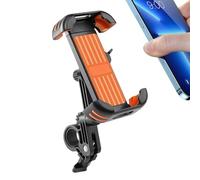 Soporte para teléfono de motocicleta, soporte para teléfono de bicicleta,Pinza de teléfono móvil antideslizante | Accesorios de ciclismo giratorios, abrazadera de manillar para actividades al aire