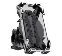 Soporte para teléfono de motocicleta, soporte para teléfono de motocicleta, soporte seguro de rotación de 360°, soporte Ph0ne, accesorios para scooter, abrazadera humanizada, agarre seguro para