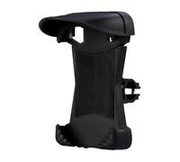 Soporte para teléfono de motocicleta, soporte para teléfono móvil, protector solar para retrovisor/manillar, bloqueo de rotación de 360° con cremallera extendida, soporte de PVC para smartphone para