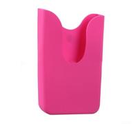 Soporte para teléfono de playa hecho de silicona, diseñado para adaptarse a bolsas Bogg y mantener tu teléfono seguro y accesible (rojo)
