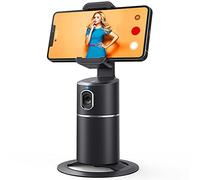Soporte para teléfono de Seguimiento Facial automático, no Requiere aplicación, rotación de 360°, trípode de Seguimiento de teléfono Inteligente, Soporte de cámara para transmisión de Video en Vivo
