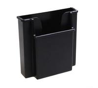 Soporte para teléfono de ventilación de coche con caja de carga para teléfono y bolsa organizadora de bolsillo, diseñado con 4 clips de salida de aire y cinta fuerte para sostener teléfono y boletos