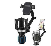 Soporte para teléfono empleado, soporte para coche, 2 en 1 con teléfono, clip de rotación a , soporte de estiramiento para votos