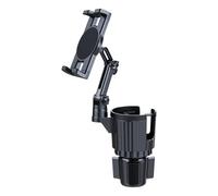 Soporte para Teléfono En Portavasos - Expansor Portavasos 2 En 1 con Soporte para Móvil | Base Ajustable Adaptable para Teléfono Inteligente Y Botella De Agua