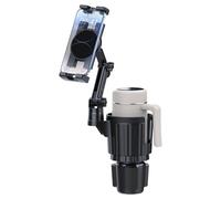 Soporte para Teléfono en Soporte de Vasos de Coche - Expansor de para Vasos con para Móvil Doble Función,Adaptador Multifuncional para Mayoría de Teléfonos Inteligentes Botellas