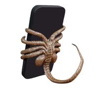 Soporte para teléfono Face Hugger - Soporte para teléfono ajustable con personaje de película aterradora | Alien Film Phone_holder Figuras coleccionables de temporada de Halloween Cola flexible