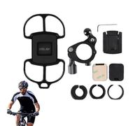 Soporte para teléfono Inteligente para Bicicleta, Giratorio 360 Grados, Abrazadera Universal Ajustable, Soporte para Smartphone para Bicicleta de montaña, navegación, videollamadas