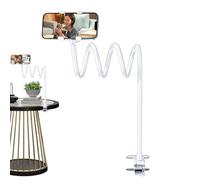 Soporte para teléfono móvil, brazo largo, soporte flexible para teléfono móvil, para grabación de vídeo, películas, sofá, coche, cabecero, sillón, silla reclinable, silla de asiento, bicicleta