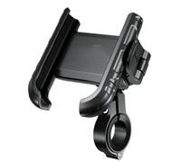Soporte para teléfono móvil con agarre de mordaza de liberación rápida para motocicleta, Bic