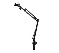 Soporte para Teléfono Móvil con Pinza Ajustable | Acero de aleación, adecuado para transmisión en vivo, compatible con dispositivos de hasta 9 cm de ancho, diseño engrosado,