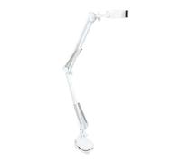 Soporte para Teléfono Móvil con Protección de Silicona Suave, Soporte Ajustable y Soporte para Brazo, Blanco