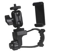 Soporte para teléfono móvil con rotación de 360 grados para transmisión en vivo, clip de montaje para atril, apto para piano, guitarra, violín y lectura musical.