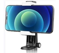 Soporte para teléfono móvil con trípode, adaptador para trípode, palo selfie, monopié, vertical y horizontal