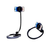 Soporte para teléfono móvil, cuello de cisne, rotación de 360 grados, soporte para teléfono móvil, soporte universal para teléfono móvil para 4,7 - 6,7 pulgadas