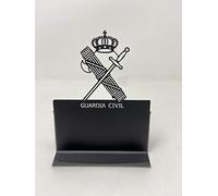 Soporte para teléfono móvil de forja con el Escudo de la Guardia Civil.