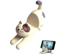Soporte para Teléfono Móvil de Gatos - Lindo Diseño para Concentrarte en Probar Comida