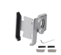 Soporte para Teléfono Móvil De Motocicleta para Suzuki para Burgman AN125 AN200 AN400 AN650 con Soporte para Manillar Y Espejo Retrovisor(Handlebar A Sliver)