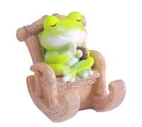 Soporte para teléfono móvil modelo rana de resina para teléfonos inteligentes y tabletas (B)