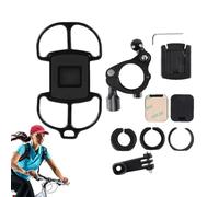 Soporte para teléfono móvil para bicicleta, enganche universal ajustable - Soporte para manillar de bicicleta | Para ciclismo y viaje, navegación GPS, grabación de vídeo, transmisión en vivo y