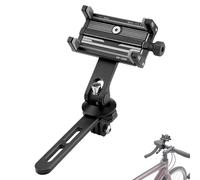 Soporte para teléfono móvil para bicicleta, manillar de bicicleta, resistente a los golpes, soporte de teléfono multifuncional para bicicleta, abrazadera ajustable para teléfono