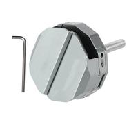 Soporte para teléfono móvil para bicicleta: soporte invisible y giratorio hecho de aleación de aluminio, soporte para teléfono de bicicleta para montar en el eje del manillar de la bicicleta, para