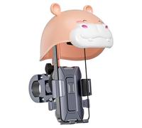 Soporte para teléfono móvil para bicicleta, soporte para teléfono móvil, manillar de bicicleta, resistente al agua, giratorio 360°, soporte universal ABS de 4,7 a 7,1 pulgadas, resistente a los golpes