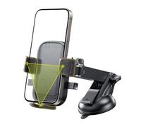 Soporte para Teléfono Móvil - Porta Teléfono con Ventosa,Base De Sujeción para Smartphone En Parabrisas O Salpicadero del Coche Y Viajes